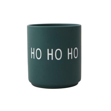 Design Letters Porzellan Becher Favourite Cups Ho Ho Ho Green 