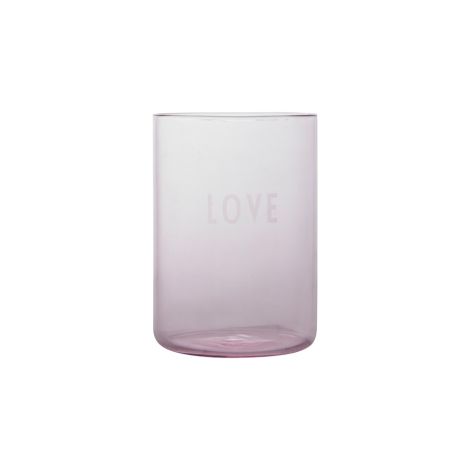 Design Letters Trinkglas Favourite Rose Love 