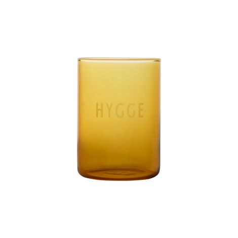 Design Letters Trinkglas Favourite Sugar Brown Hygge 