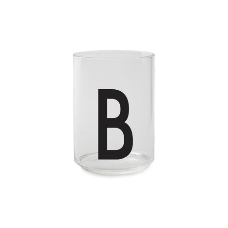 Design Letters Wasserglas B 