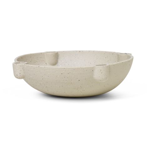 ferm LIVING Kerzenhalter Bowl Ceramic Large 