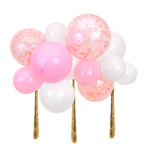 Meri Meri Ballons Pink 14-teilig 