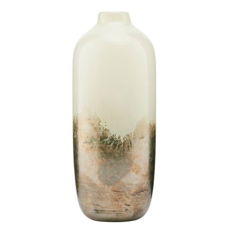 House Doctor Vase Earth Beige/Metallic 19,3 cm 