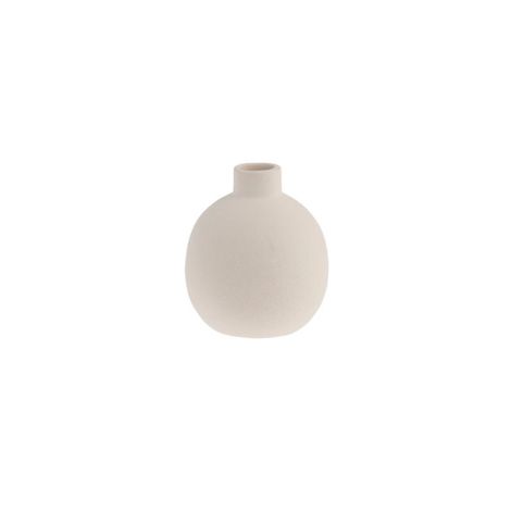 Storefactory Vase Albacken Round white 