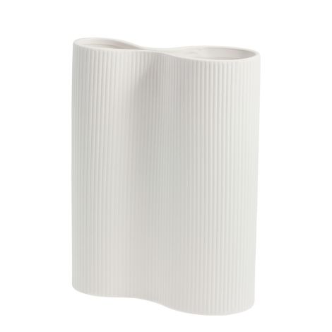 Storefactory Vase Bunn White Keramik 