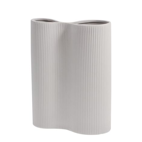 Storefactory Vase Bunn Light Grey Keramik 