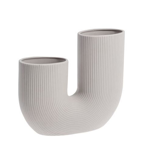Storefactory Vase Stråvalla Light Grey Keramik 