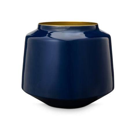 PIP Studio Vase Metall Blue 22cm 