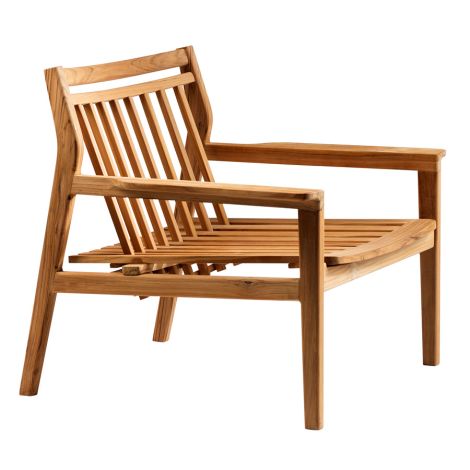 FDB Møbler M6 Sammen Stuhl Lounge Chair Gartenmöbel Natur 