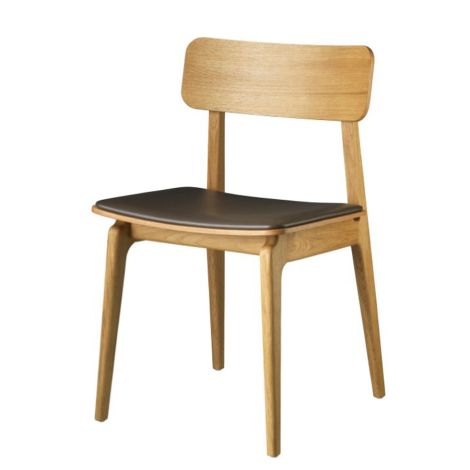 FDB Møbler J175 - Åstrup - Chair Stuhl Natur /Braun 