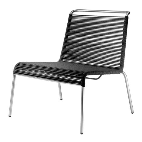 FDB Møbler M20L - Teglgård Lounge Chair Metall / Black 