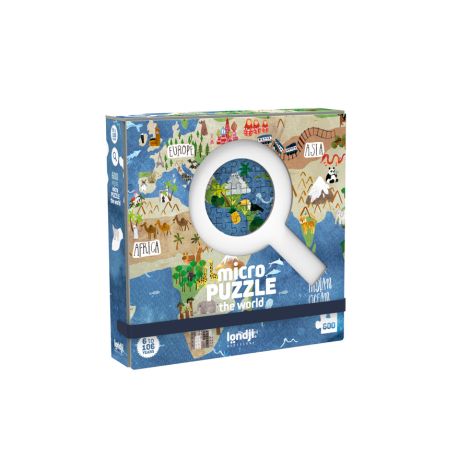 Londji Micropuzzle Discover the World 600-teilig 