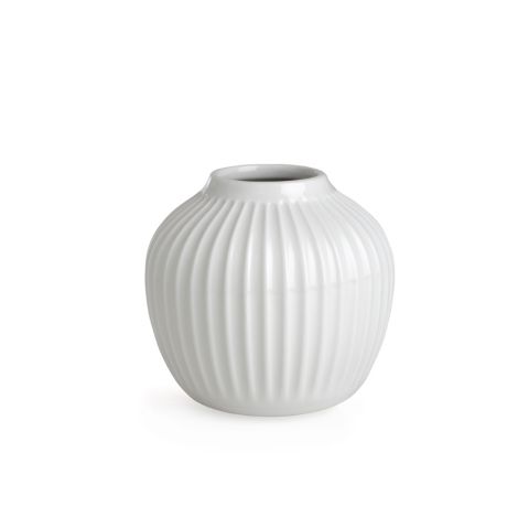 Kähler Design Hammershøi Vase 13 cm weiß 