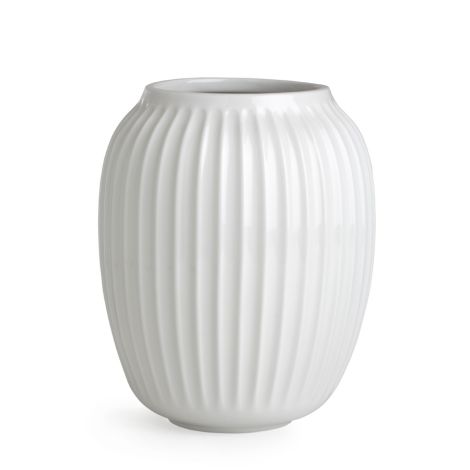 Kähler Design Hammershøi Vase 21 cm weiß 