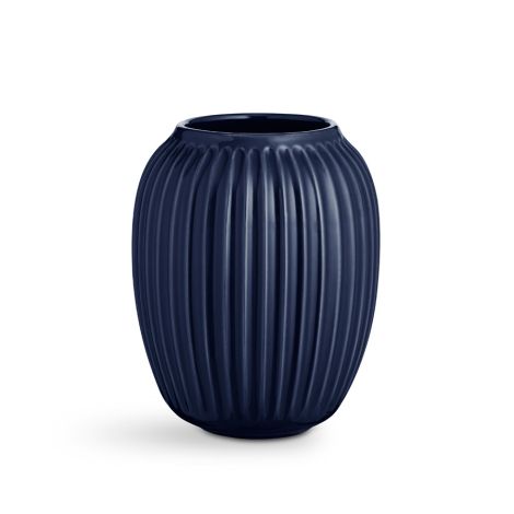 Kähler Design Hammershøi Vase 21 cm indigo 