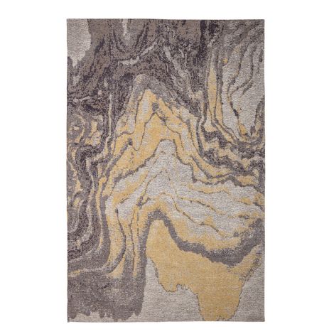 Bloomingville Teppich Yellow 183 x 122 cm 