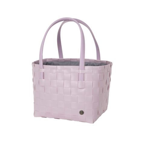 Handed By Tasche Shopper Color Delux mit Zip Cover Soft Lilac 