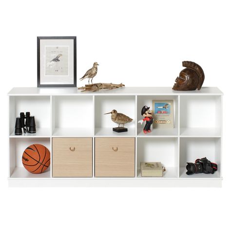 Oliver Furniture Wood Stand-Regal 5 x 2 Horizontal mit Sockel 