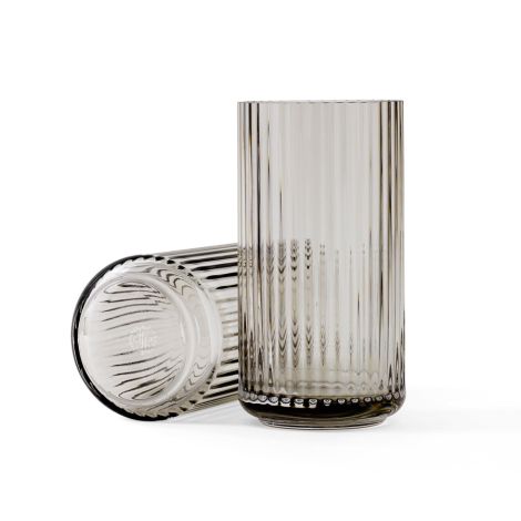 Lyngby Vase Smoke mundgeblasenes Glas 20,5 cm 