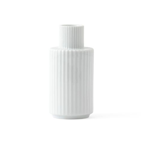 Lyngby Kerzenständer Weiß Porzellan 11 cm 