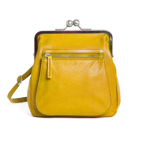 Sticks and Stones Ledertasche Lyon Yellow Washed 