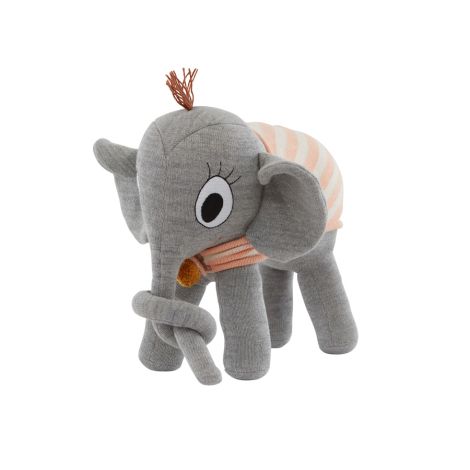 OYOY Kuscheltier Ramboline Elephant Grey 