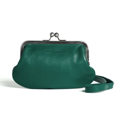 Sticks and Stones Ledertasche Malaga Pine Green Washed 