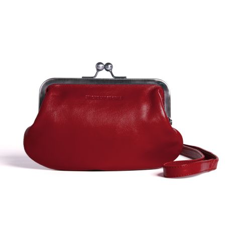 Sticks and Stones Ledertasche Malaga Red Washed 