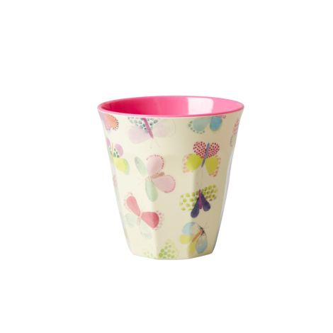 Rice Melamin Becher Two Tone Butterfly 
