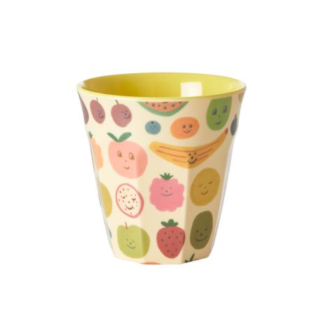 Rice Melamin Becher Happy Fruits Two Tone 