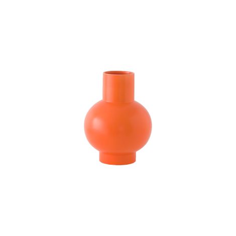 raawii Vase Strøm 16 cm Vibrant Orange 