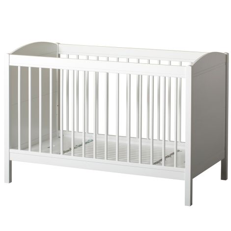 Oliver Furniture Seaside Lille+ Baby- und Kinderbett Weiß inkl. Umbauset Juniorbett 