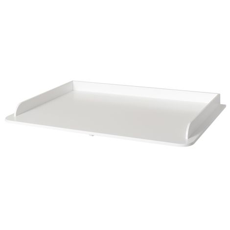 Oliver Furniture Seaside Wickelplatte für Kommode 6 Schubladen Weiß 