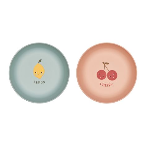 OYOY Yummy Schüssel Minty/Rose 2er-Set 