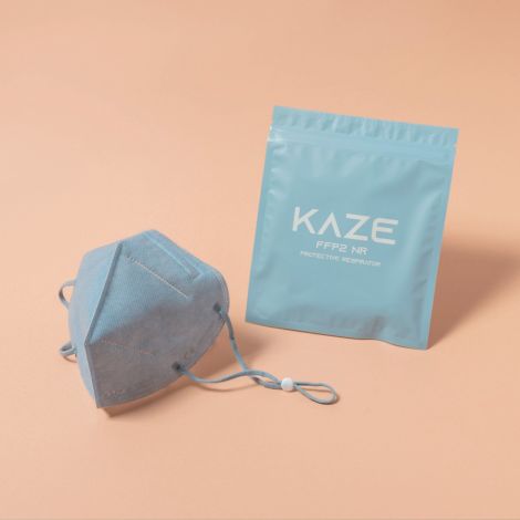 KAZE FFP2 Masken Powder blue 10er-Set 