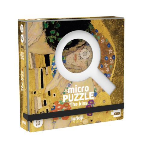Londji Micropuzzle The Kiss Gustav Klimt 600-teilig 