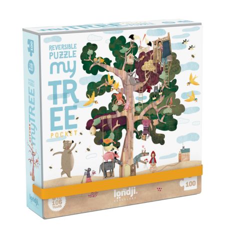 Londji Pocket Puzzle My tree puzzle 100-teilig 