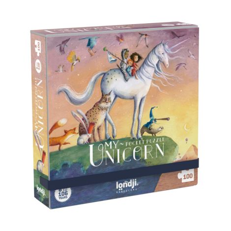 Londji Pocket Puzzle My Unicorn 100-teilig 