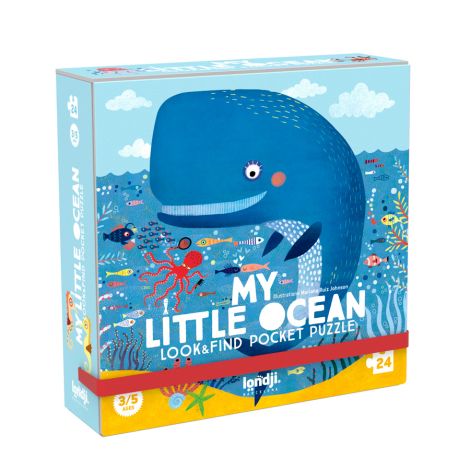 Londji Pocket Puzzle My Little Ocean 24-teilig 