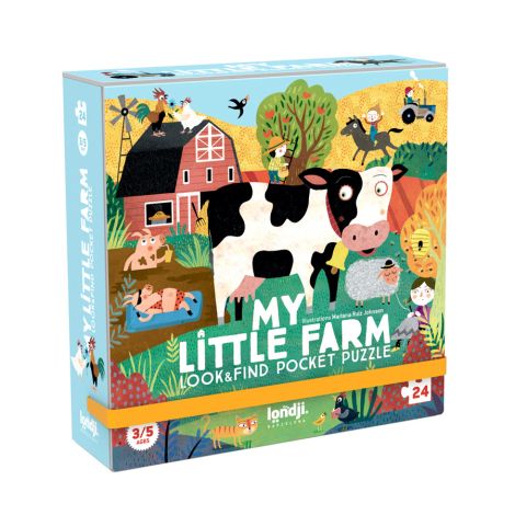Londji Pocket Puzzle My Little Farm 36-teilig 