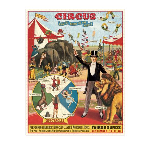 Cavallini Puzzle Circus 1000-teilig 