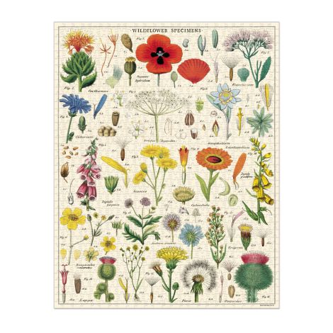 Cavallini Puzzle Wildflowers 1000-teilig 