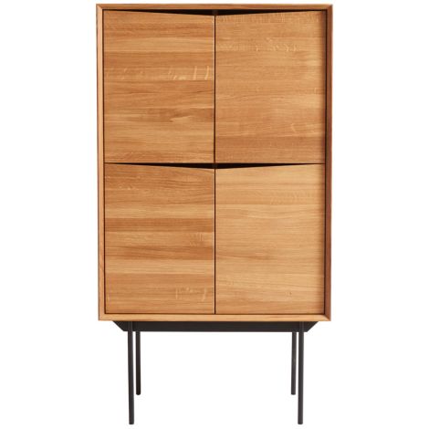 MUUBS Highboard Schrank Wing Natural Oil 