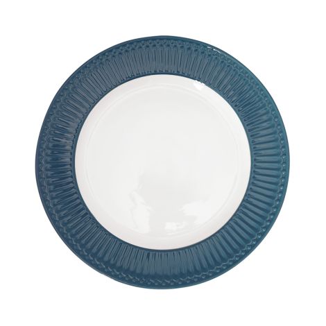 GreenGate Speiseteller Alice Ocean Blue 26,5 cm 