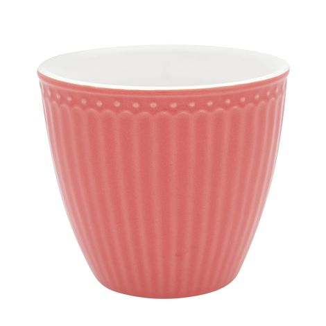 GreenGate Latte Cup Becher Alice Coral 