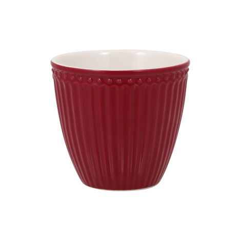 GreenGate Latte Cup Becher Alice claret red 