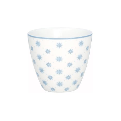 GreenGate Latte Cup Becher Laurie pale blue 