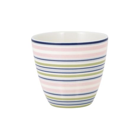 GreenGate Latte Cup Becher Leise white 