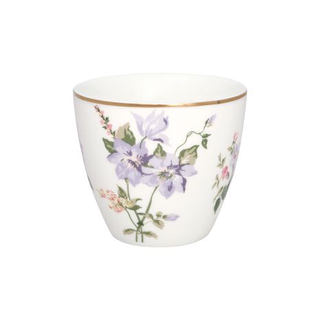 GreenGate Latte Cup Becher Jacobe white 