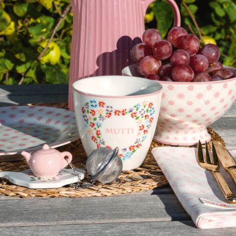 GreenGate Schüssel Snack Bowl Laurie pale pink 